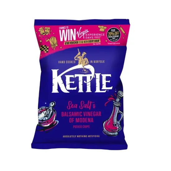 Kettle Sea Salt & Balsamic Vinegar of Modena 40g