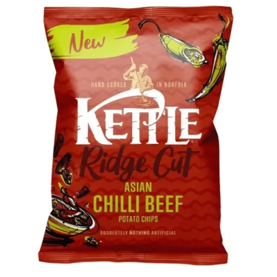 Kettle Asian Chilli Beef Ridge 40g