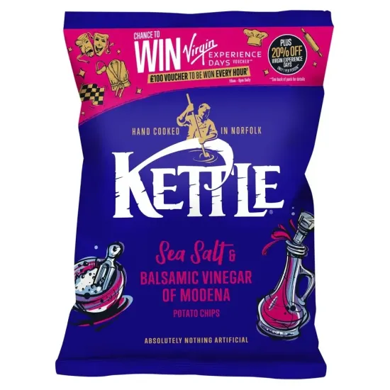 Kettle Sea Salt & Balsamic Vinegar of Modena 40g