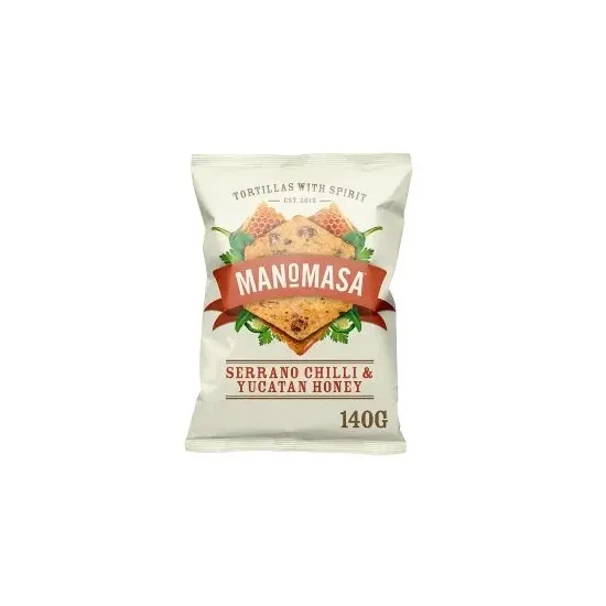 Manomasa Serrano Chilli & Yucatan Honey 140g