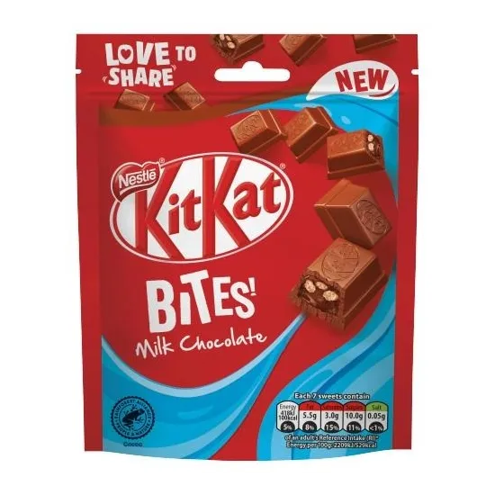 Kit Kat Bites Milk Pouch (8x90g)
