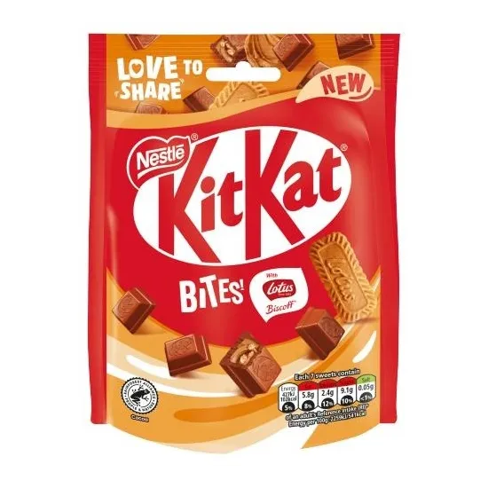 Kit Kat Bites Biscoff Pouch 90g