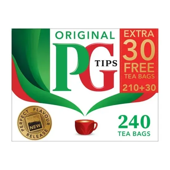 PG Tips Original Tea Bags 210+30s Box