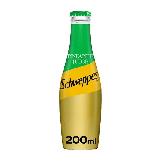 Schweppes Pineapple Glass 200ml