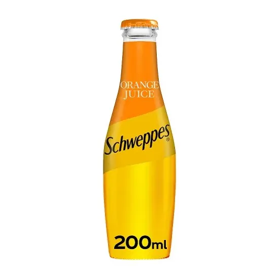 Schweppes Orange Juice Glass 200ml