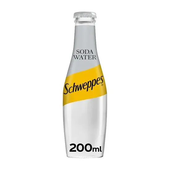 Schweppes Soda Water Glass 200ml