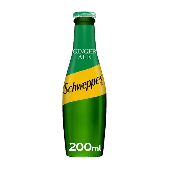 Schweppes Canada Dry Ginger Ale Glass 200ml