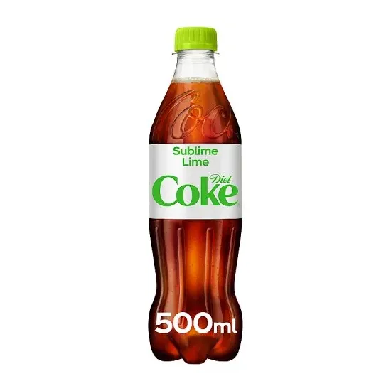 Diet Coke Sublime Lime 500ml