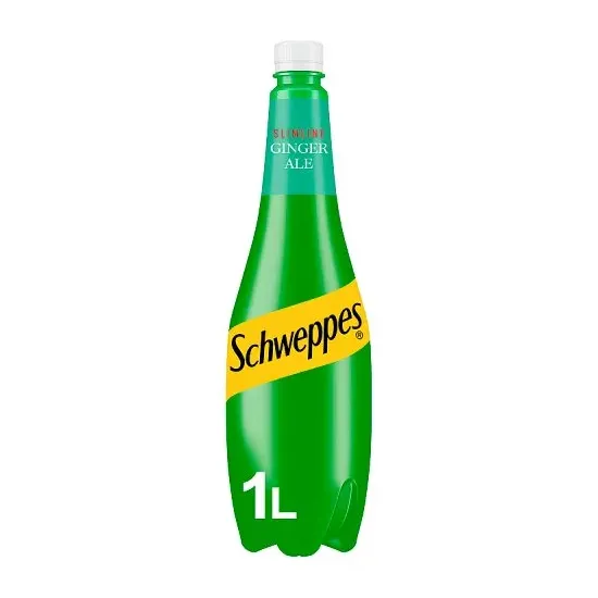 Schweppes Canada Dry Slimline Ginger Ale 1L