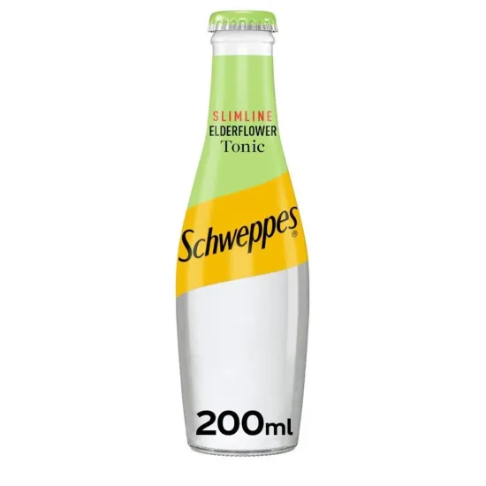 Schweppes Slimline Elderflower Tonic 200ml