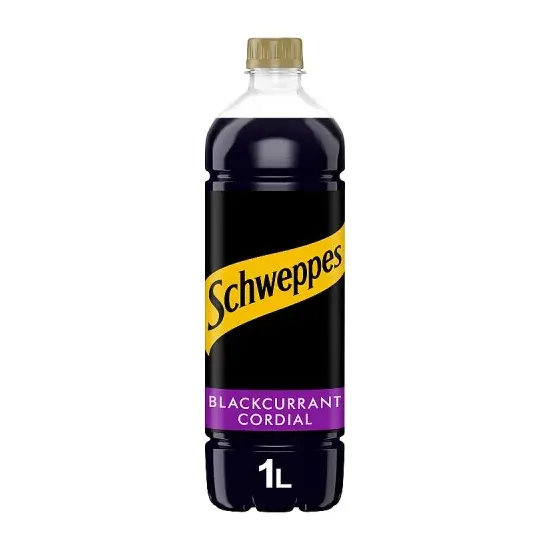 Schweppes Blackcurrant Cordial 1L
