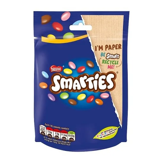 Smarties Pouch Bag 105g