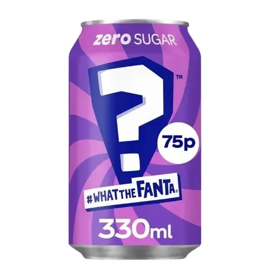 Fanta ZERO WTF 4 Flavour 1 330ml