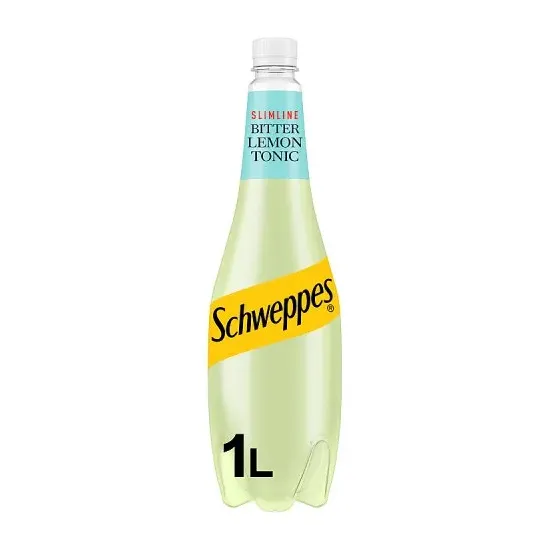 Schweppes Slimline Bitter Lemon 1L