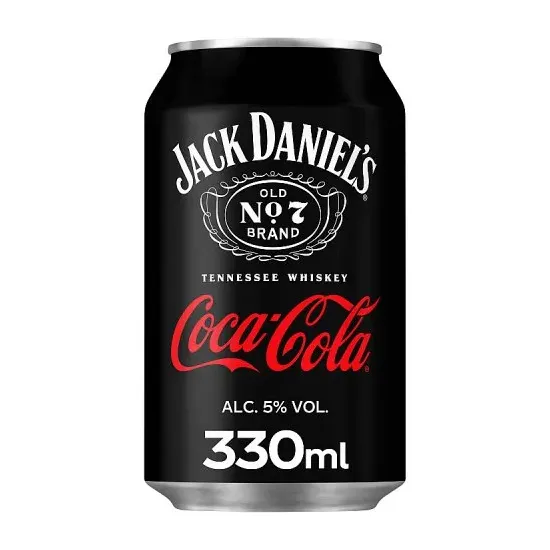 Jack Daniels and Coca-Cola 330ml