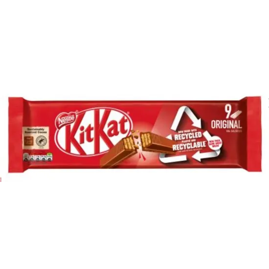Kit Kat 2 Finger Milk Multipack (9x20.7g)