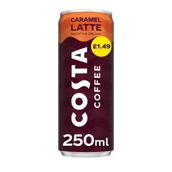 Costa Coffee Caramel Latte PMP 250ml