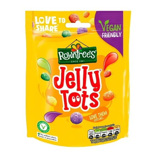 Rowntrees Jelly Tots Pouch 150g