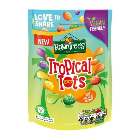 Rowntrees Jelly Tots Pouch 140g
