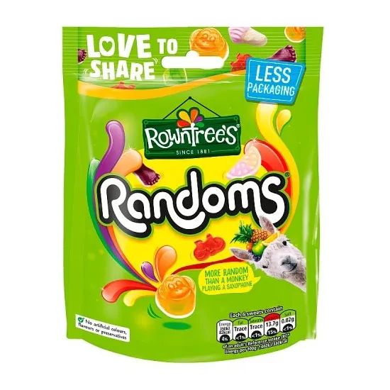 Rowntrees Randoms Pouch Bag 150g