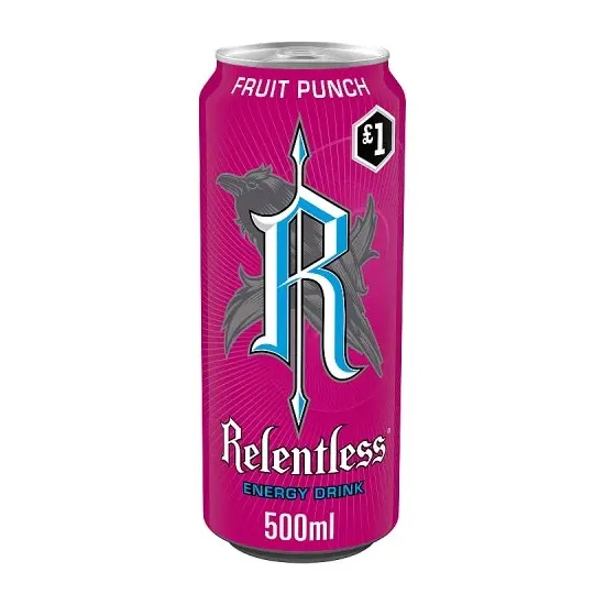 Relentless Fruit Punch PMP 500ml