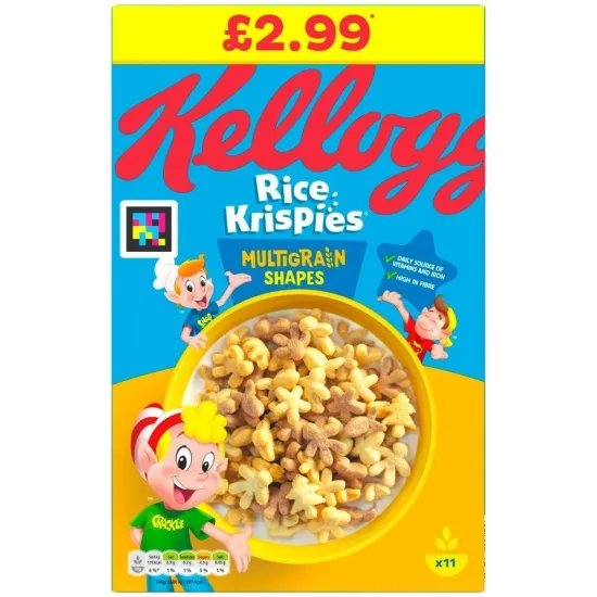 Kelloggs Rice Krispies Multigrain PMP 350g