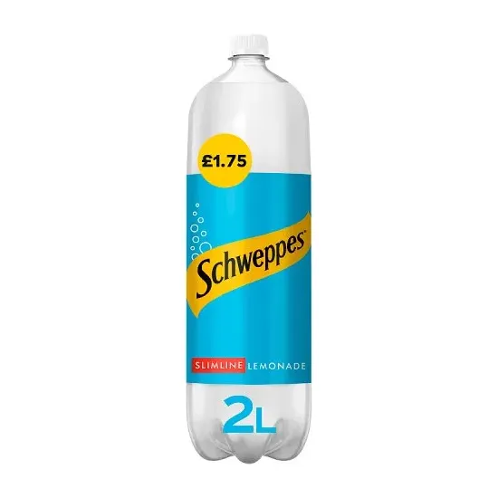 Schweppes Slimline Lemonade PMP 2L