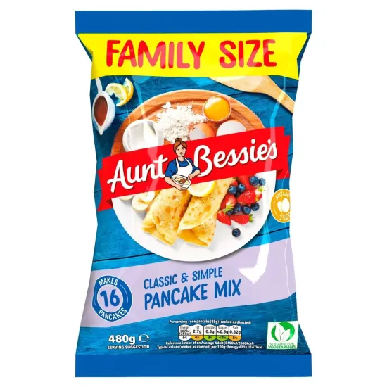 Aunt Bessie'S Family Pancake 480g