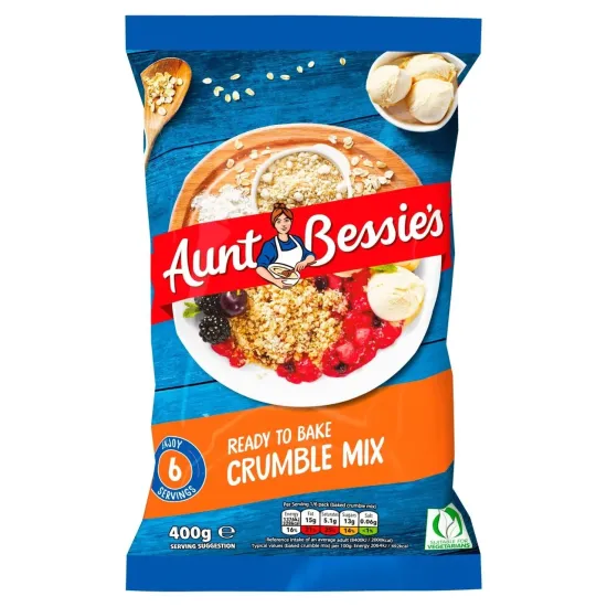Aunt Bessie'S Golden Crumble Mix 400g