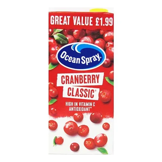 Ocean Spray Cranberry Blackcurrant PMP 1L