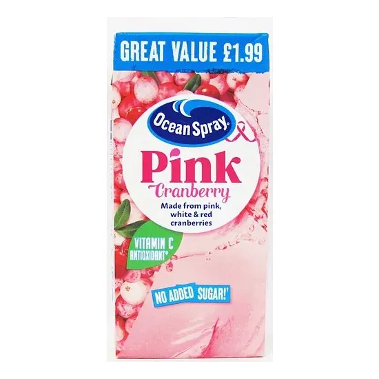 Ocean Spray Cranberry Pink PMP 1L