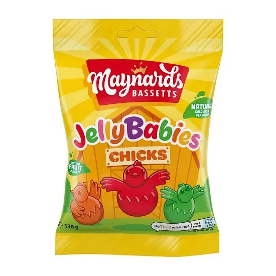 Maynards Bassetts Jelly Babies Chicks 130g