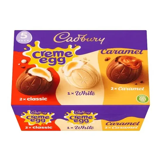 Cadbury Creme Egg 5 Pack Mixed 200g