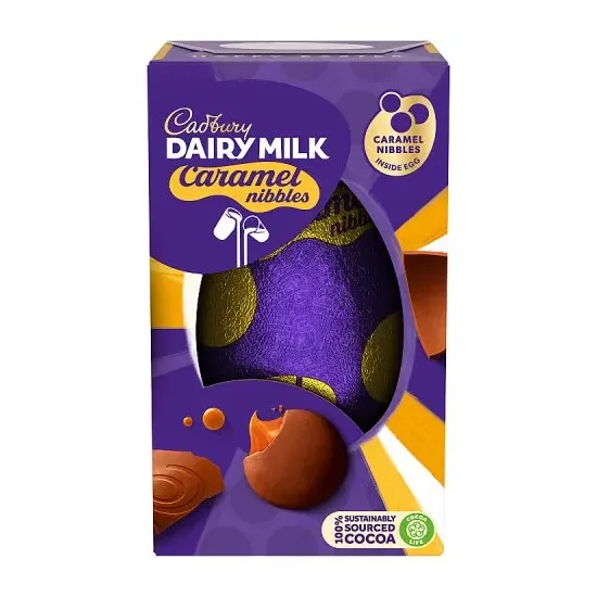 Cadbury Dairy Milk Caramel Nibbles Egg 96g