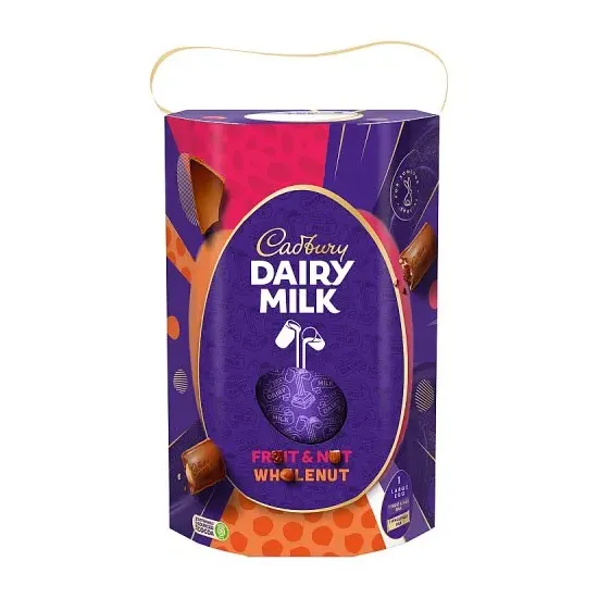 Cadbury Dairy Milk Fruit & Nut With Wholenut Egg 249g