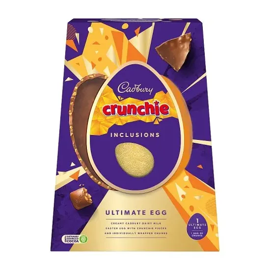 Cadbury Crunchie Inclusions Ultimate Egg 396g