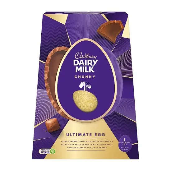 Cadbury Dairy Milk Chunky Ultimate Egg 400g
