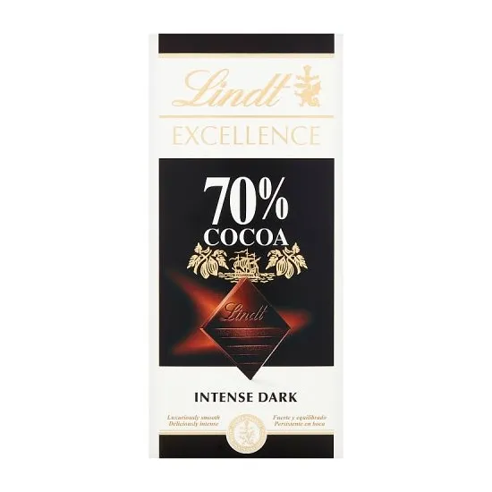 Lindt Excellence 70% Dark 100g