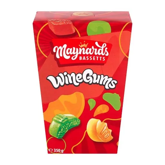 Maynards Bassetts Wine Gums Carton 350g