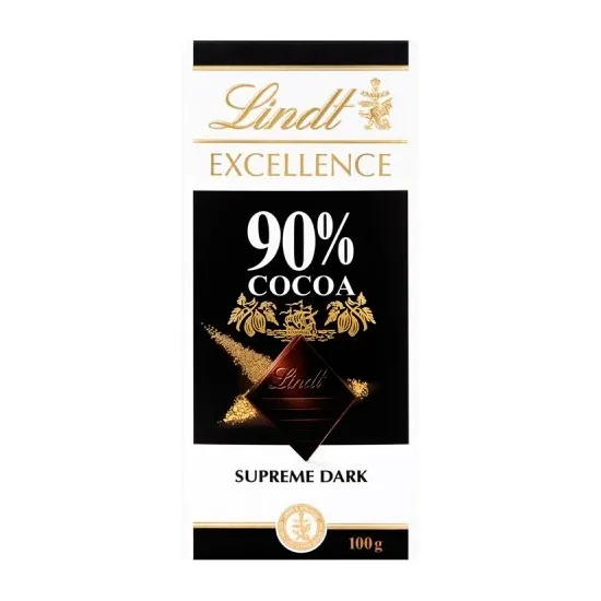Lindt Excellence 90% Dark 100g