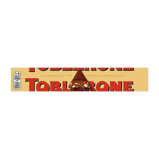Toblerone Bar Milk Chocolate 100g