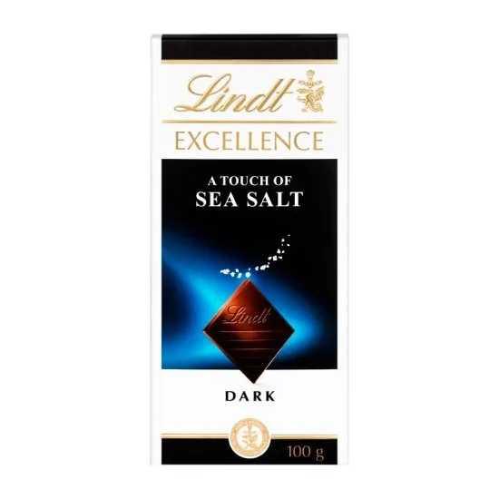 Lindt Excellence Dark Sea Salt 100g