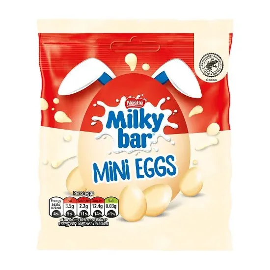 Milkybar Mini Eggs Pouch 80g