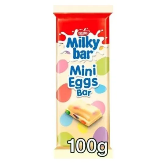 Milkybar Mini Eggs Bar 100g