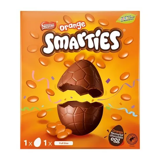 Smarties Orange Large Egg 188g