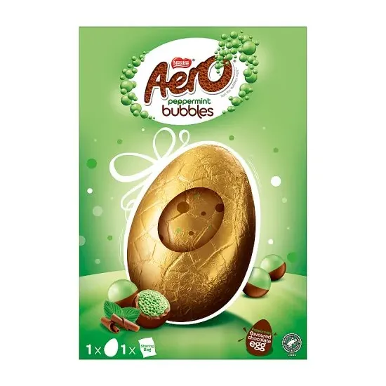 Aero Peppermint Bubbles giant Egg 230g