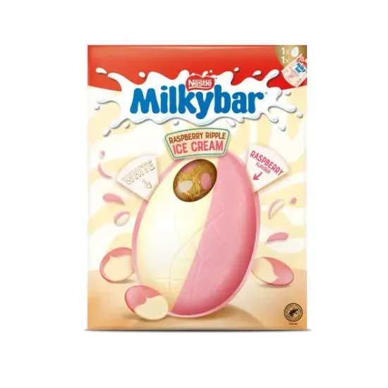 Milkybar Raspberry Ripple giant Egg 236g