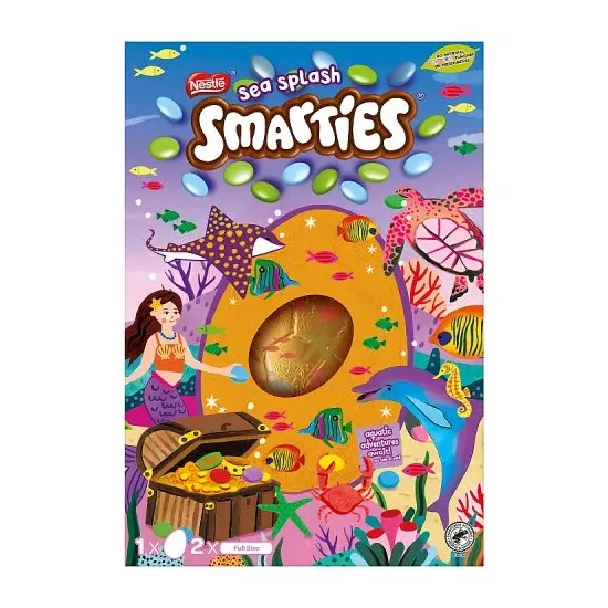 Smarties Sea Splash giant Egg 226g