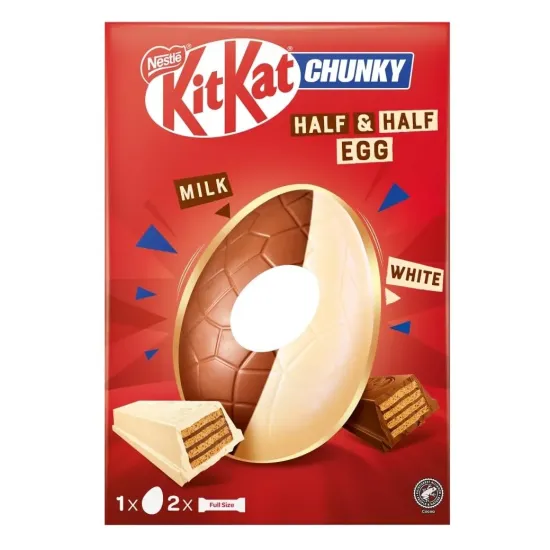 Kit Kat Chunky White & Milk giant Egg 230g