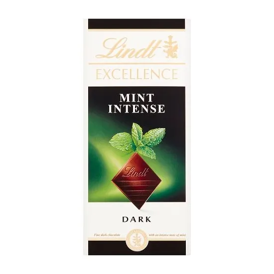 Lindt Excellence Dark Mint Intense 100G